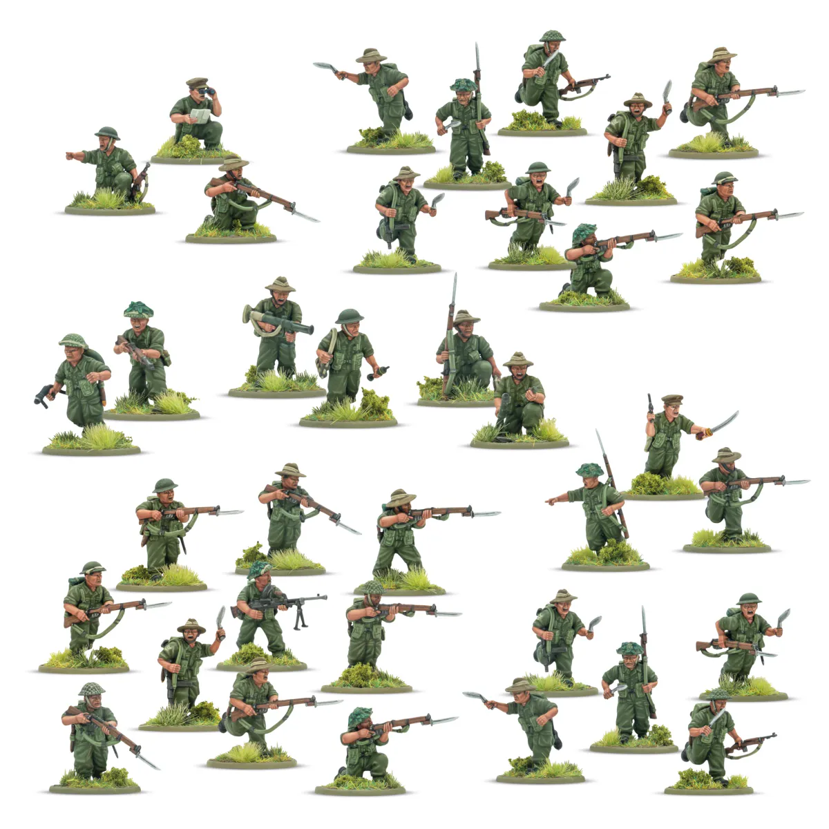 British Gurkha Infantry Platoon (Warlord)