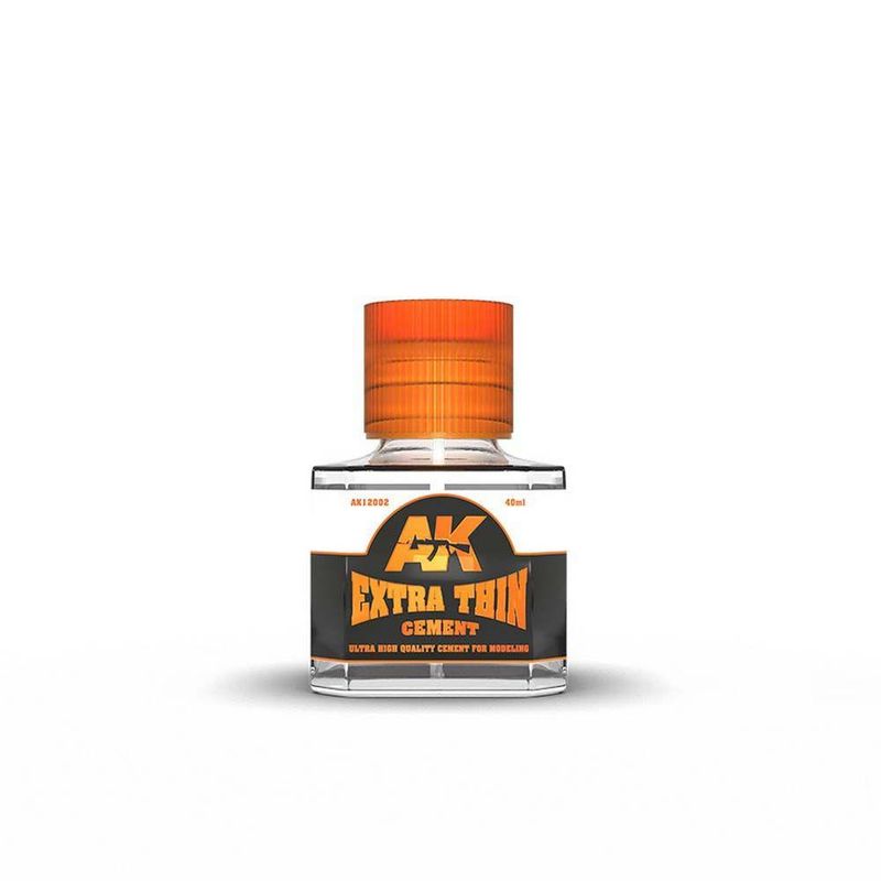 Extra Thin Cement w/Brush 40ml (AK)