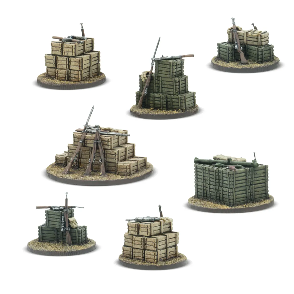 Bolt Action/Konflikt '47 US Objective Markers (Warlord)