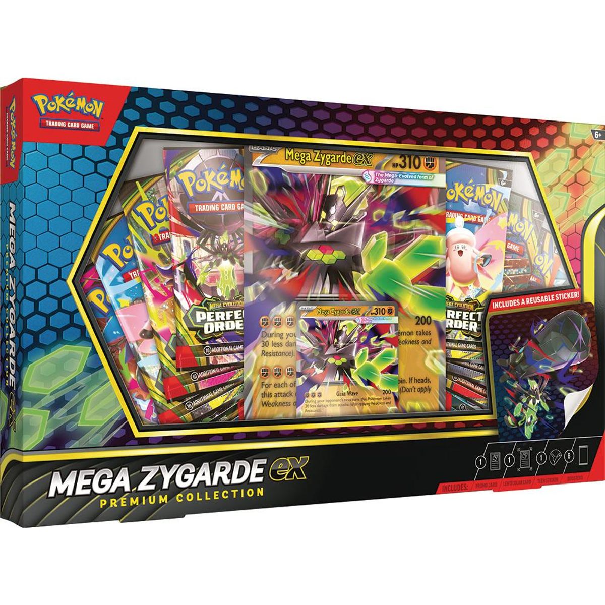 Pokemon Premium EX Box Mega Zygarde