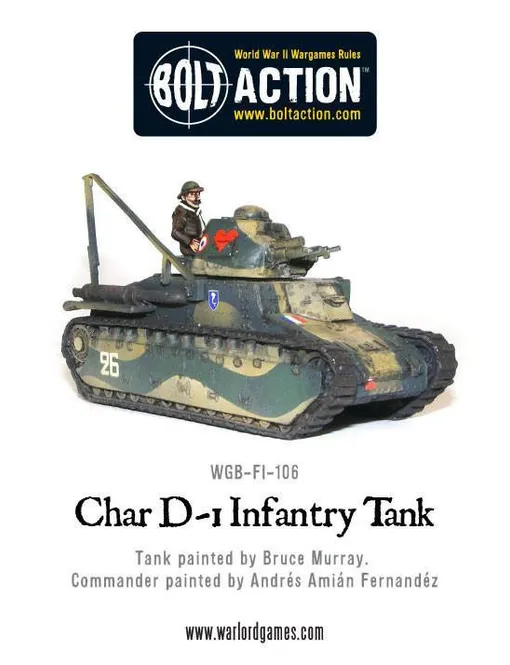 Hovedbilde French Army Char D-1 (Warlord)