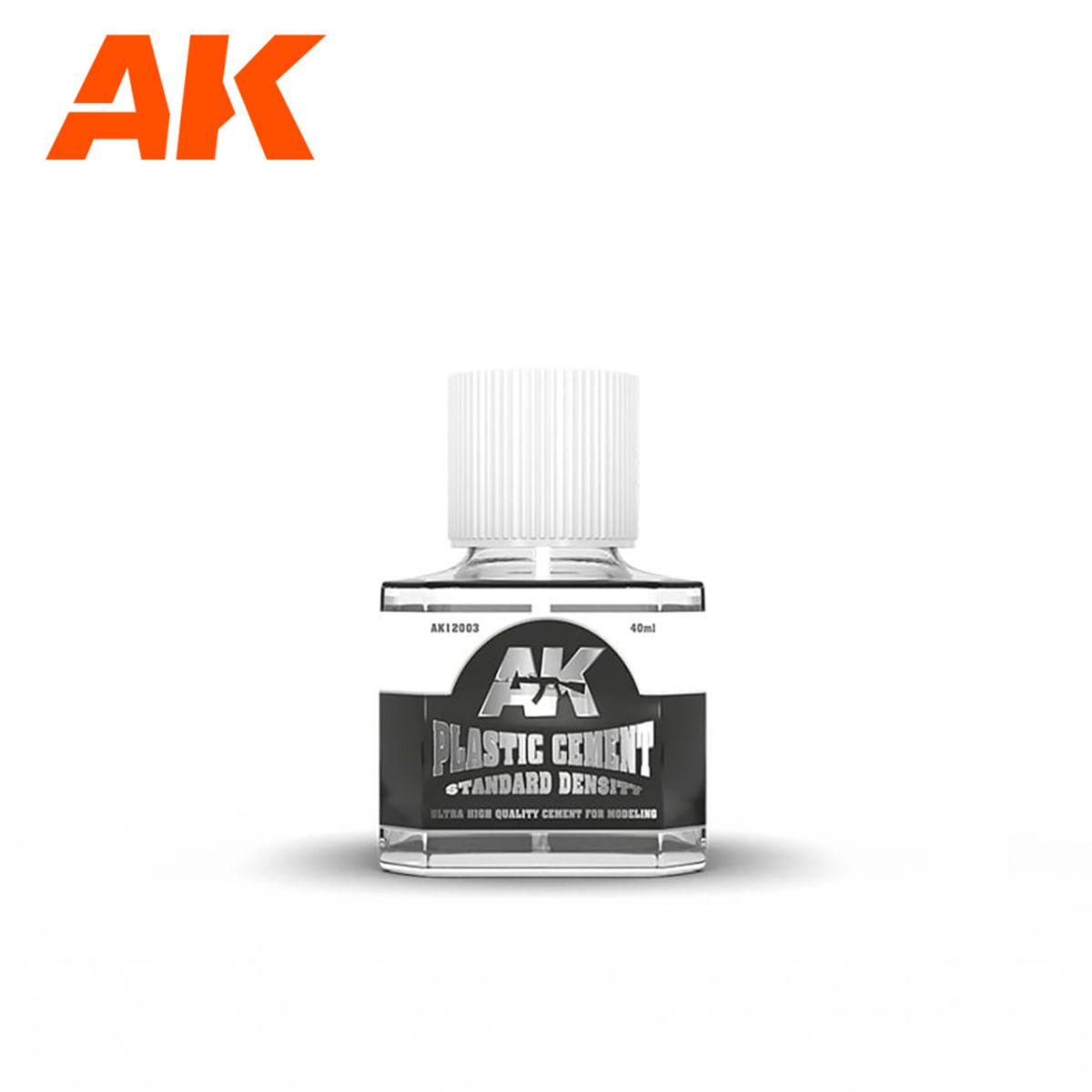 Plastic Cement w/Brush 40ml (AK)