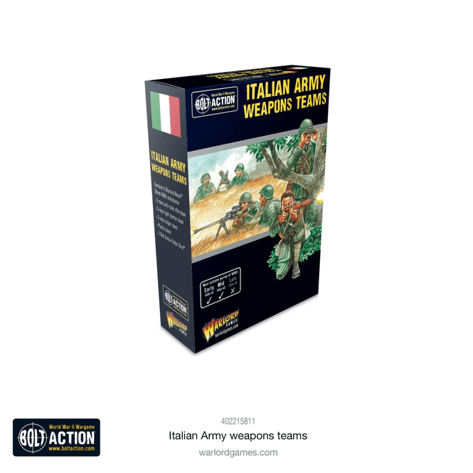 Hovedbilde Italian Army Weapons Team (Warlord)