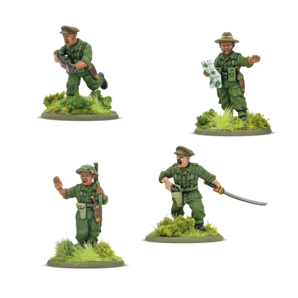 British Gurkha Platoon Commanders (Warlord)