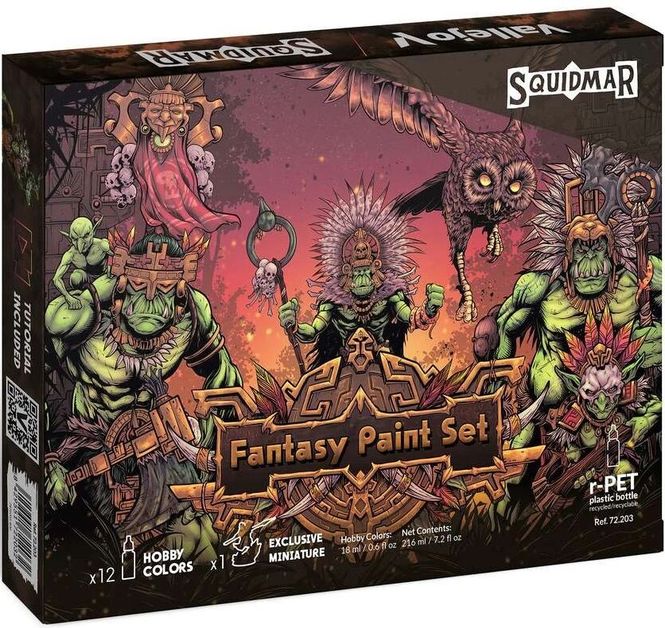Hovedbilde Vallejo Fantasy Paint Set by Squidmar