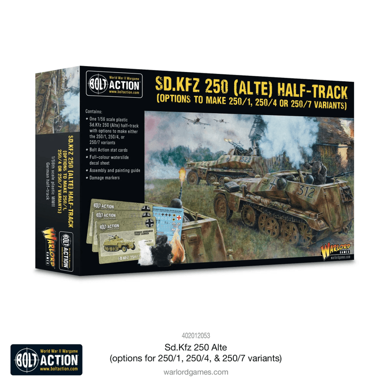 German Sd.Kfz 250/1 or 250/4 or 250/7 (Alte) (Warlord)