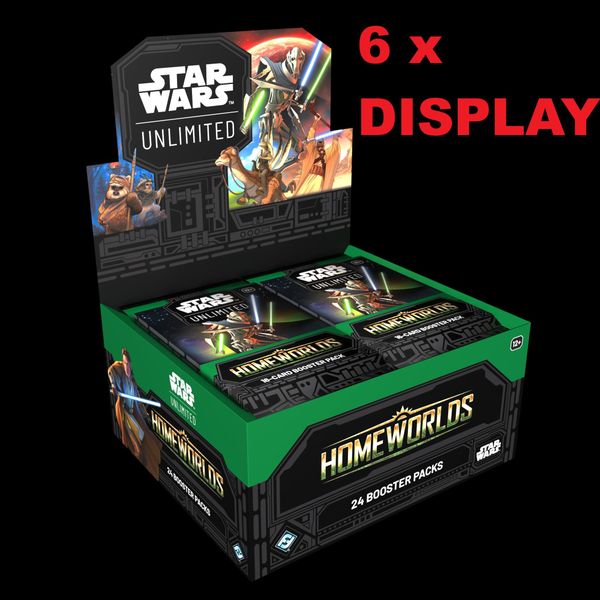 Hovedbilde Homeworlds Display SEALED CASE (SWU)