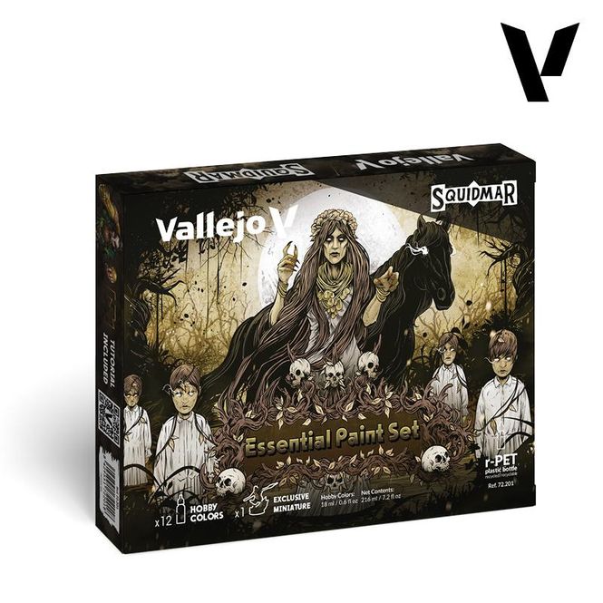 Hovedbilde Vallejo Essential Paint Set by Squidmar