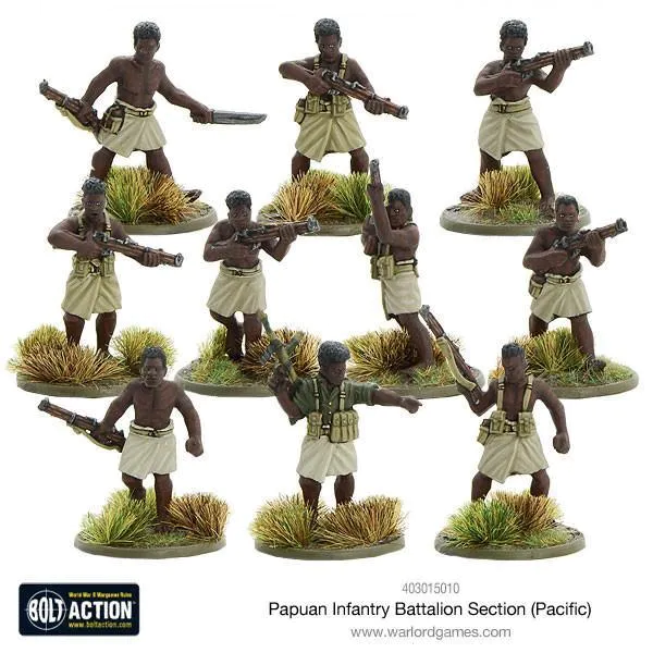 Hovedbilde Australian Papuan Infantry Battalion Section ...
