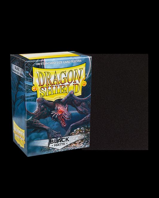 Hovedbilde Dragon Shield: Matte Black Sleeves (100)