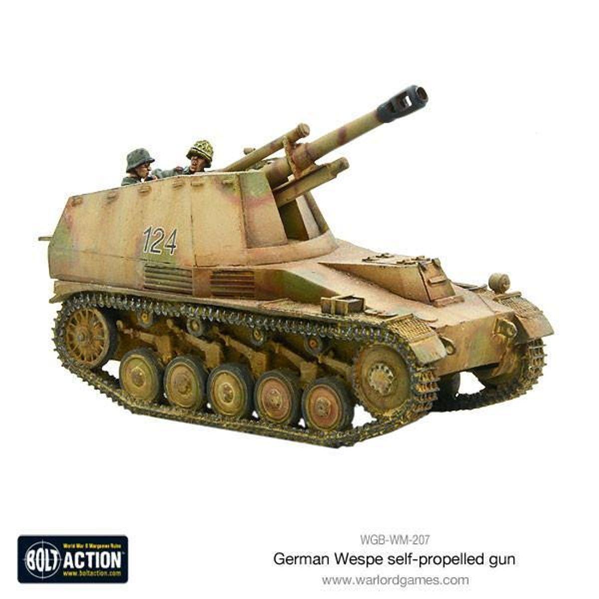 German Wespe Self-propelled Gun (Warlord)