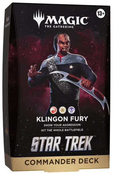 Hovedbilde Magic: Star Trek Commander Deck - Klingon Fury