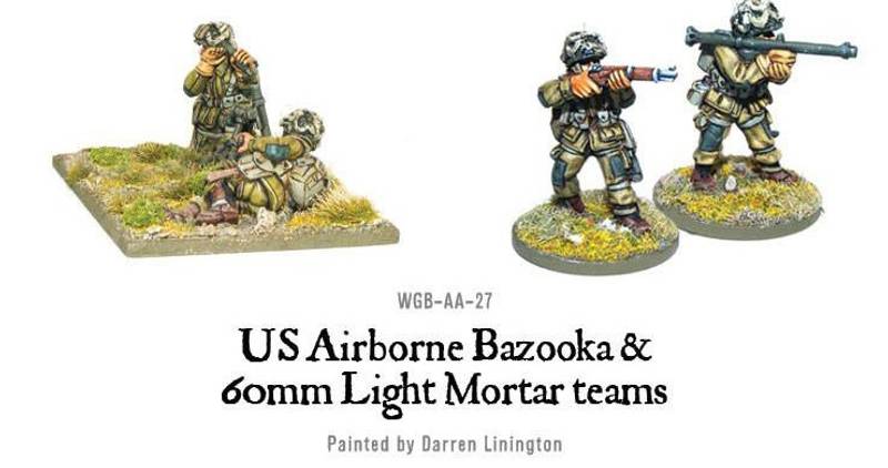 US Airborne Bazooka & 60mm Light Mortar