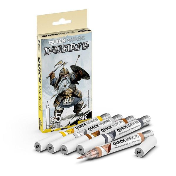Hovedbilde AK Quick Markers: Dwarfs Set