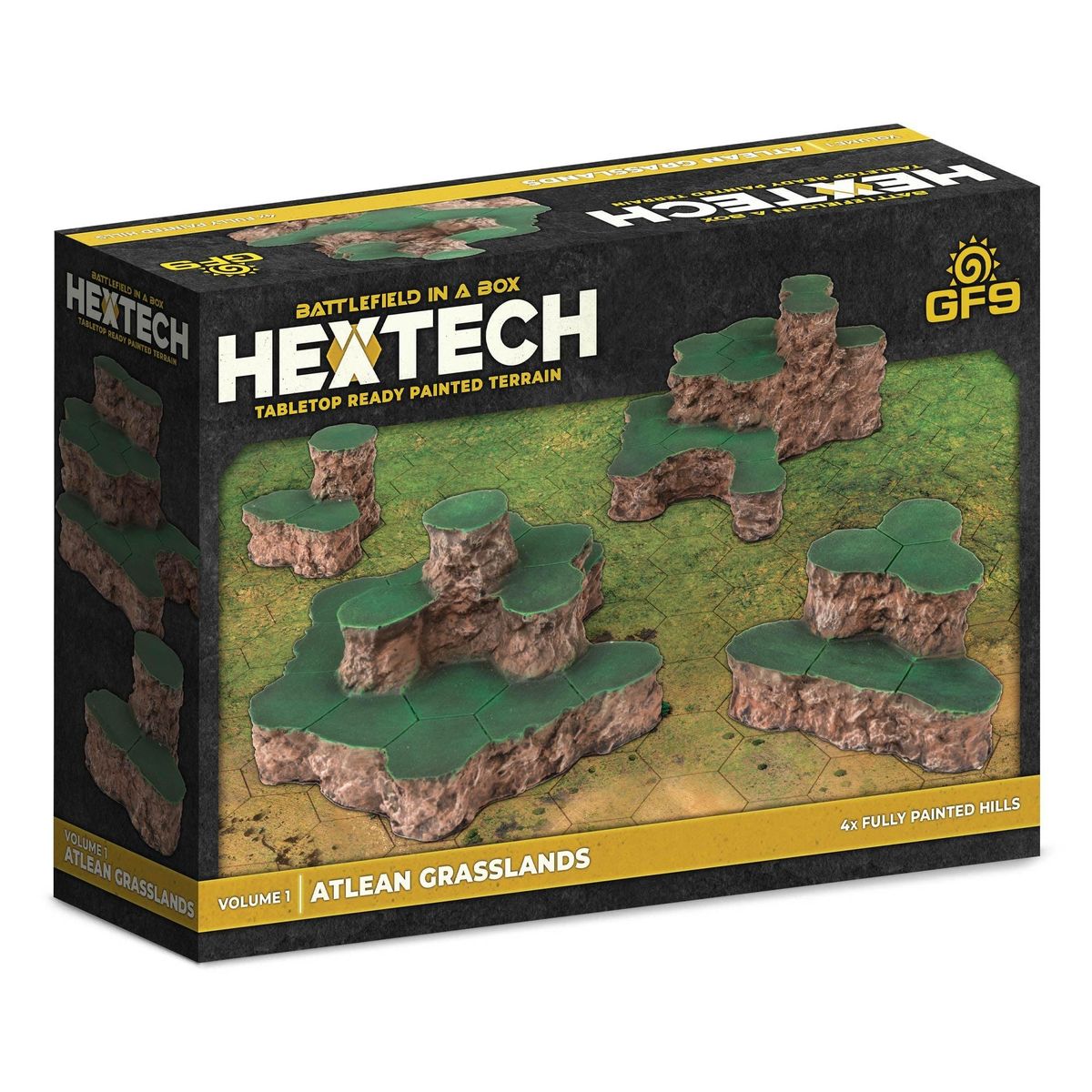Hextech: Volume 1 Atlean Grasslands (x 4)