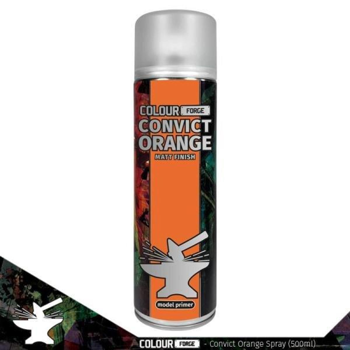 Colour Forge: Spray Matt Convict Orange