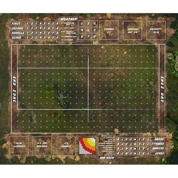 Hovedbilde Playmats Blood Bowl Swamp