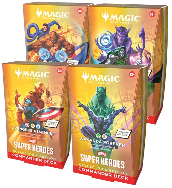 Hovedbilde Magic: Marvel Super Heroes SEALED COLLECTOR ...