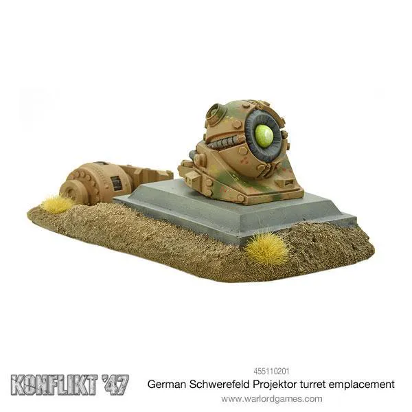 Hovedbilde Konflikt '47 Schwerefeld Projektor Turret ...