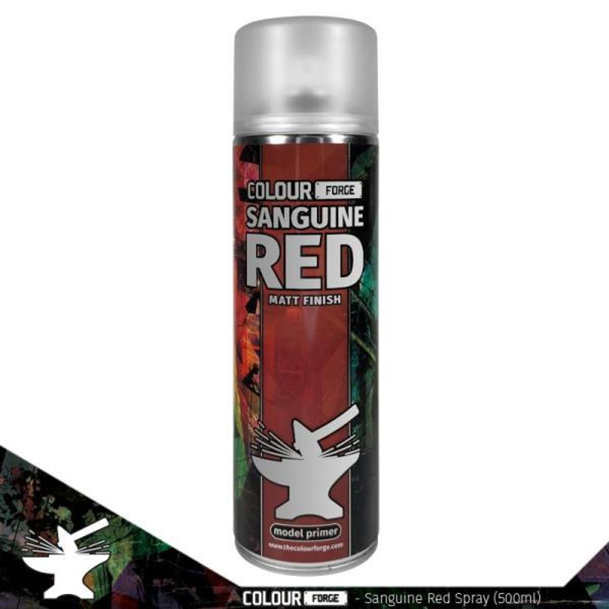 Colour Forge: Spray Matt Sanguine Red