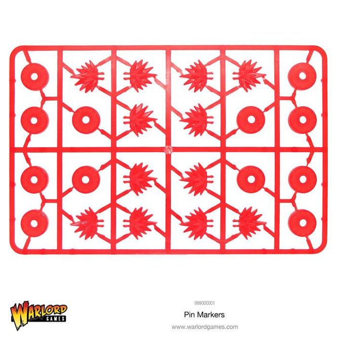 Hovedbilde Bolt Action: Pin Markers (Warlord)