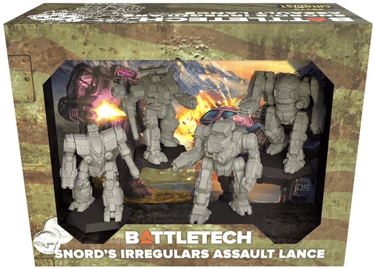 Battletech: Mercenaries Snord's Irregular Assault Lance