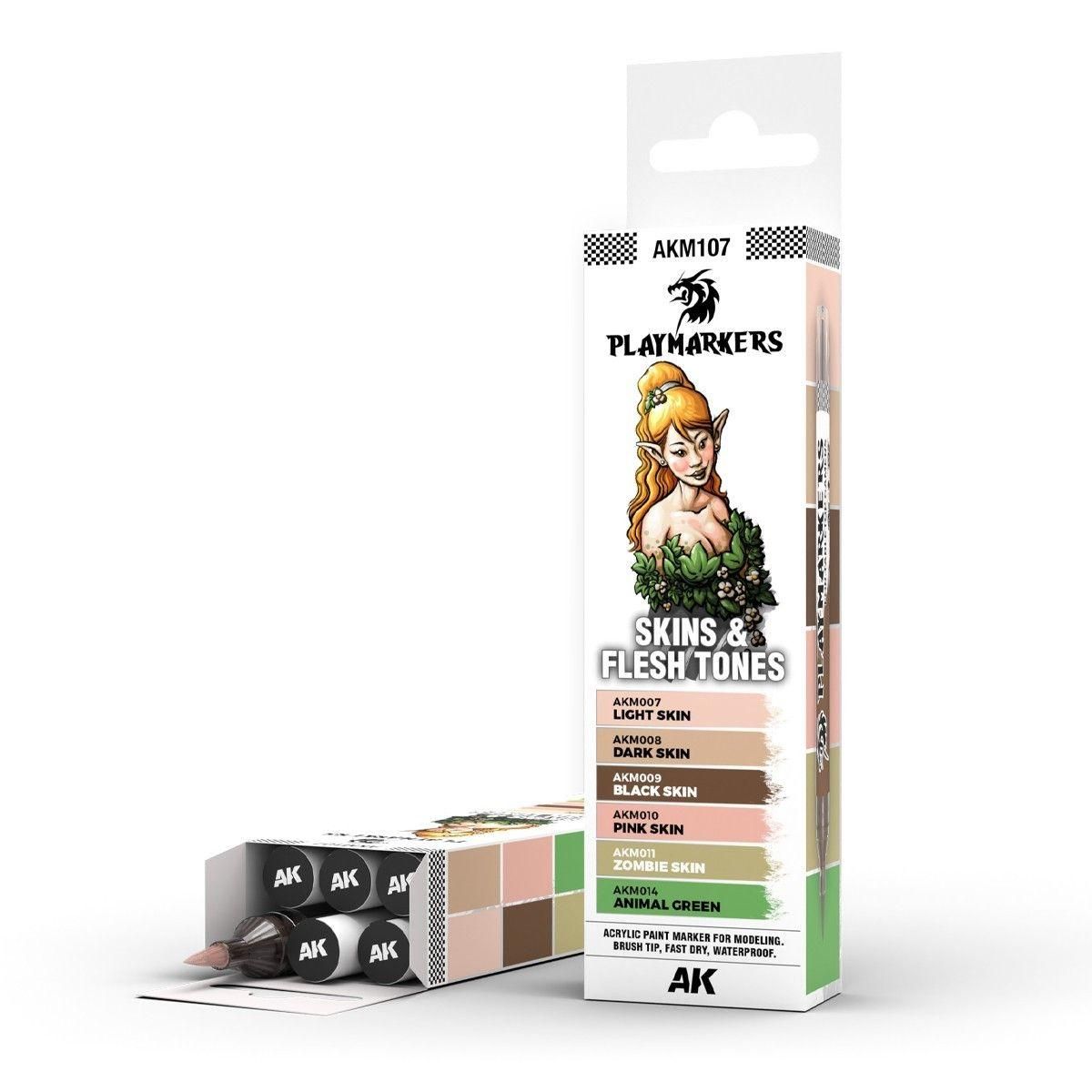 AK Playmarkers Skins & Flesh Tones Set