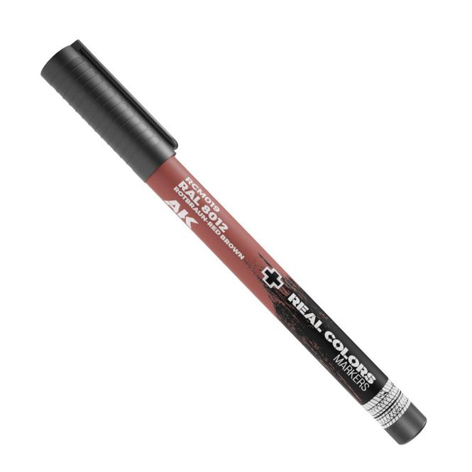 Hovedbilde RAL 8012 Rotbraun-Red Brown (Real Colors Markers)