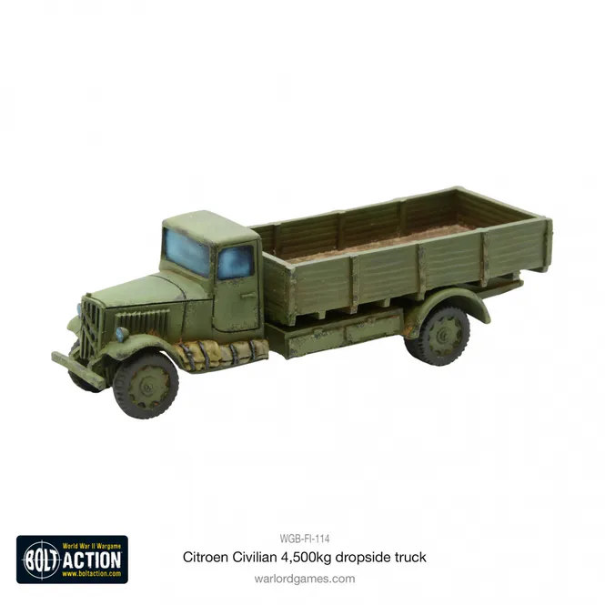 Hovedbilde French Army Citroen Dropside Truck (Warlord)