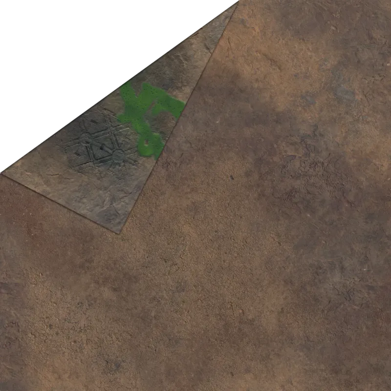 4x4 Double G-Mat: Badlands and Toxic Badlands (Gamemat.eu)