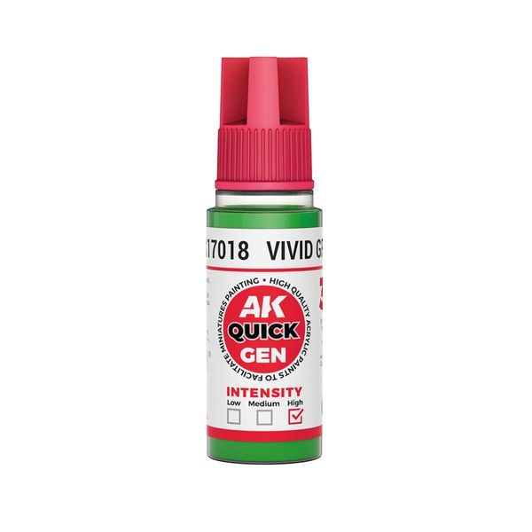 Hovedbilde AK Quick: Vivid Green 18ml