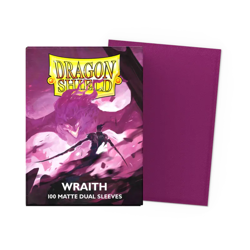 Dragon Shield: Dual Matte Sleeves - Wraith (100)