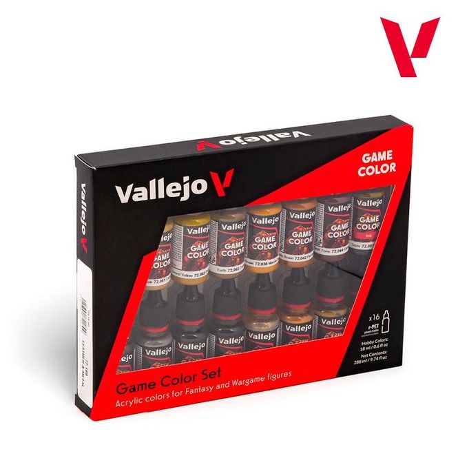 Hovedbilde Vallejo Game Color - Leather & Metal Paint Set